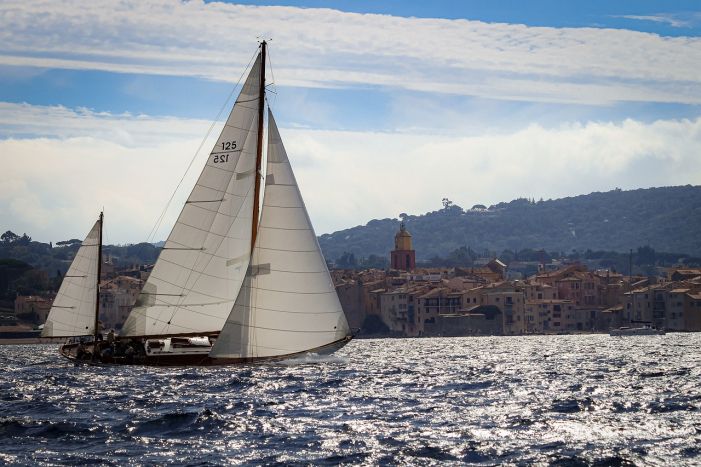 Sailing event of Saint Tropez